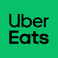 Uber Eats app icon, the main food delivery app Hinder blocks